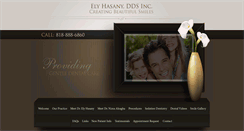 Desktop Screenshot of elyhasanydds.com